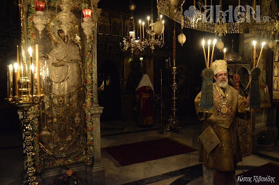 9953 - Η Πανήγυρη της Παναγίας της Γερόντισσας στην Ιερά Μονή Παντοκράτορος και χειροτονία Διακόνου (φωτογραφίες) - Φωτογραφία 1