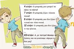 Τα στάδια της ζωής ενός ανθρώπου