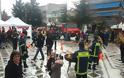 Σε Πυροσβεστικό πάρκο μετατράπηκε το μεσημέρι η κεντρική πλατεία Πτολεμαΐδας (Φωτογραφίες & Βίντεο)