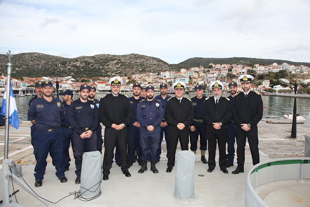 Επίσκεψη και Ανταλλαγή Ευχών Αρχηγού Γενικού Επιτελείου Ναυτικού σε Νήσους Κεντρικού και Ανατολικού Αιγαίου και Πολεμικά Πλοία εν όρμω - Φωτογραφία 8