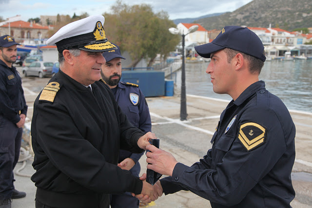 Επίσκεψη και Ανταλλαγή Ευχών Αρχηγού Γενικού Επιτελείου Ναυτικού σε Νήσους Κεντρικού και Ανατολικού Αιγαίου και Πολεμικά Πλοία εν όρμω - Φωτογραφία 9