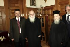 Συνάντηση του μητροπολίτη μας κ.κ. Κοσμά και του δημάρχου Αμφιλοχίας κ. Κοιμήση με τον αρχιεπίσκοπο κ.κ. Ιερώνυμο (ΦΩΤΟ)