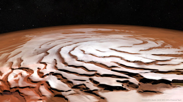 The Spiral North Pole of Mars - Φωτογραφία 1