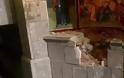 Βανδαλισμοί σε ορθόδοξες εκκλησίες στην Κορυτσά - Φωτογραφία 1