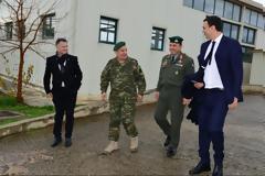 Στους Καταδρομείς του Μ. Πεύκου για ευχές ο Τομεάρχης Άμυνας της ΝΔ Β. Κικίλιας