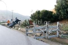 ΚΡΗΤΗ: Σκοτώθηκε γυναίκα σε τροχαίο λίγο πριν τα Χριστούγεννα, από το Ρίβιο (Παπαδάτου Ξηρομέρου)