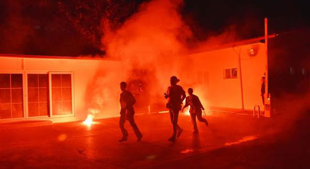 Τουρκία: Η άσκηση πυρκαγιάς που θύμιζε … χολυγουντιανή ταινία! - Φωτογραφία 1