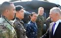 «Να είστε έτοιμοι για κάθε ενδεχόμενο» λέει ο Μάτις σε Αμερικανούς στρατιώτες στην Κορέα