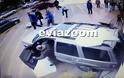 Σοκαριστικό ατύχημα στα Ψαχνά: Αυτοκίνητο «μπούκαρε» με την όπισθεν στο κατάστημα «Γερμανός»! Από τύχη δεν υπήρξαν θύματα! Δείτε το βίντεο - ντοκουμέντο! - Φωτογραφία 4