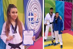 2η θέση (Μελίνα Καυμενάκη) και 3η θέση (Αθανάσιος Τσαντιώτης) στο Βάθρο των Νικητών για τους αθλητές ΑΚΑΡΝΑΝΙΚΟΥ και της ΝΙΚΗΣ ΠΑΛΑΙΡΟΥ