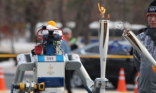 Δύο ρομπότ θα πάρουν μέρος στη λαμπαδηδρομία στους Χειμερινούς Ολυμπιακούς στη Νότια Κορέα - Φωτογραφία 1