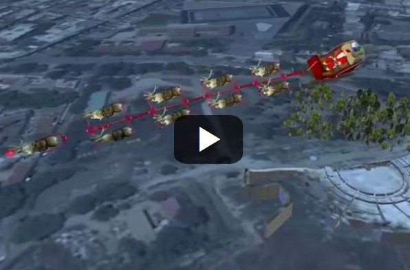 Αυτά είδε ο Άγιος Βασίλης όταν πέταξε πάνω από την Ακρόπολη [video] - Φωτογραφία 1