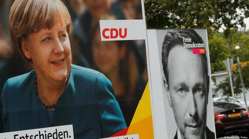 Γερμανία: Οι Φιλελεύθεροι θέλουν συνεργασία με το κόμμα της Μέρκελ αλλά όχι με την ίδια - Φωτογραφία 1