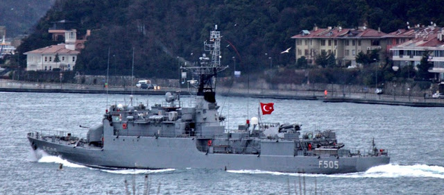 Τουρκική κορβέτα έφτασε στις ακτές της Αττικής! - Πέρασε από τον Καφηρέα - Φωτογραφία 1