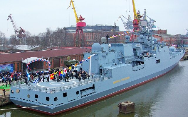 Φρεγάτα νούμερο 3 του “Project 11356Р/М” για το ρωσικό Ναυτικό! - Φωτογραφία 1