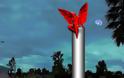 Η απάντηση του Έλληνα γλύπτη που έφτιαξε τον «Κόκκινο Αγγελο» - «Θυμίζει Εωσφόρο», λένε οι κάτοικοι [Βίντεο-Εικόνες] - Φωτογραφία 6