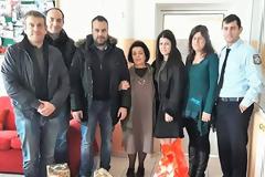 Οι Ηπειρώτες Αστυνομικοί και ΠΥ δίπλα στο Αναρρωτήριο Πεντέλης