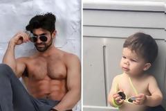 Ποζάρει με τον ανιψιό του και τρελαίνει το Instagram!