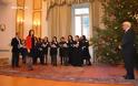 Ο σύνδεσμος Αιτωλοακαρνάνων «Όσιος Ευγένιος ο Αιτωλός» και η χορωδία «Αγία Σκέπη» του Αγρινίου, έψαλαν τα κάλαντα στον Πρόεδρο της Δημοκρατίας κ. Πρ. Παυλόπουλο - Φωτογραφία 12