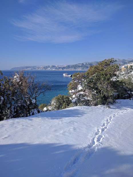 Πρωτοχρονιά στο χιονισμένο Άγιο Όρος - Φωτογραφία 8