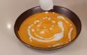 Καροτόσουπα βελουτέ με πορτοκάλι και κάρι