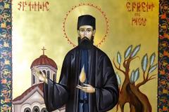 Μνήμη ανακομιδής λειψάνων του Αγίου Εφραίμ του Θαυματουργού (3 Ιανουαρίου)