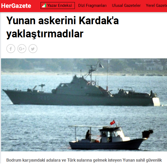 Για νέα ένταση στα Ίμια κάνουν λόγο οι Τούρκοι: «Διώξαμε από την περιοχή σκάφη του ΠΝ και του ΛΣ» - Φωτογραφία 4