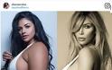 Plus size model ποζάρει όπως η Gigi Hadid και η Kim Kardashian και γίνεται viral! - Φωτογραφία 4