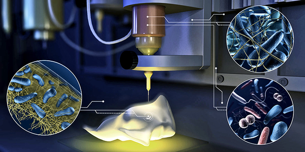 3D εκτυπωτής χρησιμοποιεί μελάνι από βακτήρια - Φωτογραφία 1