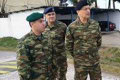 Επίσκεψη Αρχηγού ΓΕΣ στην 32 ΤΑΞ ΠΖΝ και στον 384 ΛΕΣ (ΥΠ)