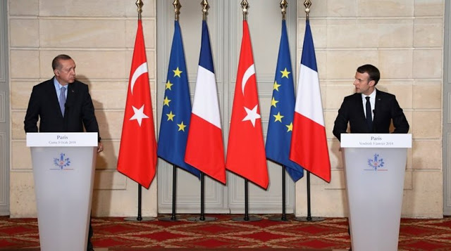 «Πόρτα» Μακρόν στον Ερντογάν για την ένταξη της Τουρκίας στην Ε.Ε. - Φωτογραφία 1