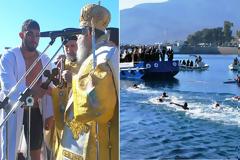 Θεοφάνεια 2018 στη Χαλκίδα: Με ηλιοφάνεια και λαμπρότητα εορτάστηκε ο Αγιασμός των Υδάτων - Ποιος έπιασε τον Σταυρό! (ΦΩΤΟ)