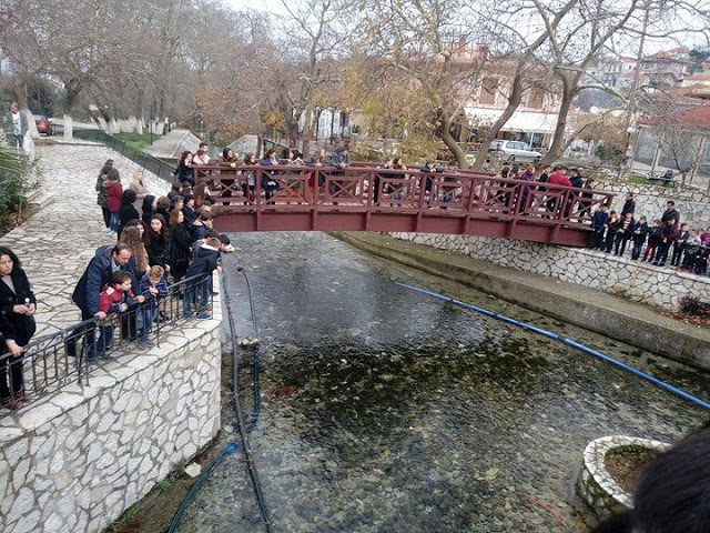 Αγιασμός των υδάτων στο ΠΟΤΑΜΙ στο ΜΟΝΑΣΤΗΡΑΚΙ Βόνιτσας (ΦΩΤΟ-ΒΙΝΤΕΟ: Κώστας Πετρόπουλος) - Φωτογραφία 13