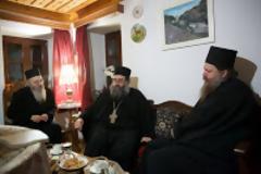 10043 - Φωτογραφίες από το Ιβηρίτικο Κελλί της Αγίας Άννης, στις Καρυές του Αγίου Όρους, την ημέρα της πανήγυρης