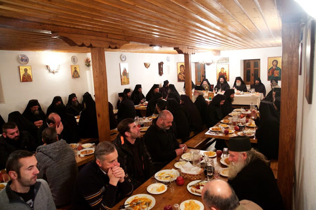 10043 - Φωτογραφίες από το Ιβηρίτικο Κελλί της Αγίας Άννης, στις Καρυές του Αγίου Όρους, την ημέρα της πανήγυρης - Φωτογραφία 40