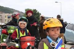 Οικογένεια Γάλλων επισκέφθηκε με ποδήλατα την Αμφιλοχία
