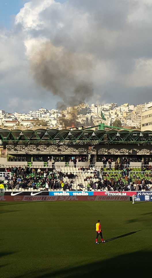 Φωτιά πίσω από το γήπεδο του Παναθηναϊκού - Φωτογραφία 2