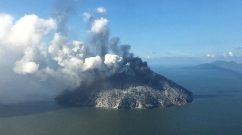 Το ηφαίστειο στην Παπούα Νέα Γουινέα «ξύπνησε» - Φόβοι για τσουνάμι - Φωτογραφία 1