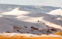 Χιόνισε στη Σαχάρα-εντυπωσιακές εικόνες - Φωτογραφία 2