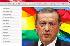 Οι Έλληνες Anonymous μεταμόρφωσαν σε gay τον Ερντογάν