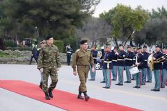 Επίσκεψη στο ΓΕΣ του Αρχηγού των Χερσαίων Δυνάμεων του Ισραήλ, Υποστρατήγου Yacov (Kobi) Barak