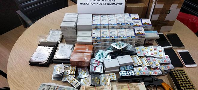 Στο “μικροσκόπιο” της αστυνομίας 7.910 ιστοσελίδες παράνομης διακίνησης και πώλησης φαρμάκων - Φωτογραφία 1