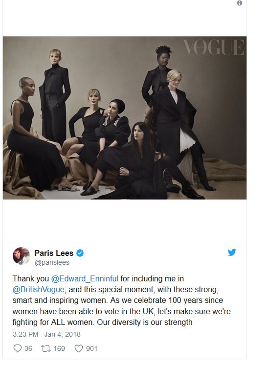 H Paris Lees είναι η πρώτη transgender γυναίκα που φωτογραφίζεται στη βρετανική Vogue - Φωτογραφία 3