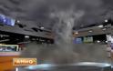 H πιο εντυπωσιακή 3D πρόγνωση καιρού – Κυκλώνας σε στούντιο [Βίντεο]