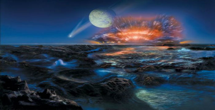 Η πτώση αστεροειδών μετέτρεψε για ένα διάστημα τη Γη σε μια γιγάντια θερμή πηγή - Φωτογραφία 1
