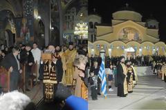 Η Χαλκίδα υποδέχθηκε τα Ιερά Λείψανα των Αγίων Ραφαήλ, Νικολάου και Ειρήνης (ΦΩΤΟ)