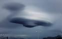 Φακοειδές σύννεφο που μοιάζει με UFO εμφανίστηκε στον ουρανό του Ρεθύμνου