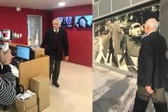 Πρώτες σκηνές από την ταινία μικρού μήκους για την ιστορία του χωριού Πρόδρομος Ξηρομέρου, με αφηγητή τον Μπάμπη Τσελεπή