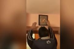 Η εικόνα της Παναγίας έκρυβε... τρύπα στον τοίχο γεμάτη ναρκωτικά- ΒΙΝΤΕΟ