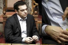Ο Τσίπρας έπαιζε με το κομπολόι στην συζήτηση για το πολυνομοσχέδιο..[Εικόνες]